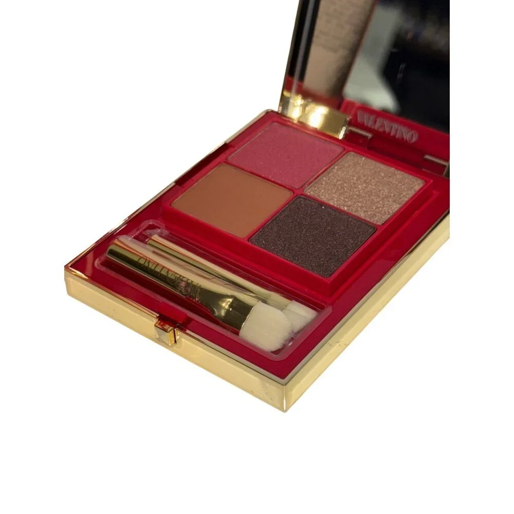 Valentino Color-Flip Eyeshadow Palette 01 When in Roma 8 Shades Compact NEW NIB